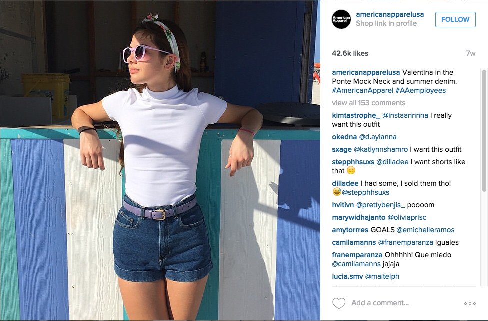 Photo by American Apparel USA