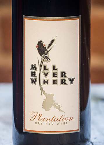 Plantation wine label by Mill River Winery