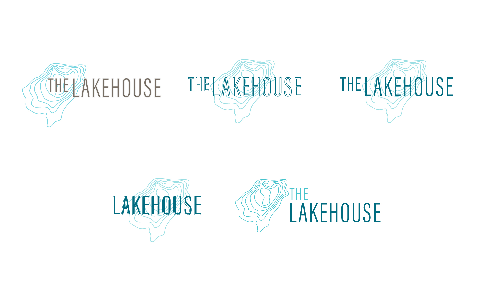 multifamily logo variations for the lakehouse